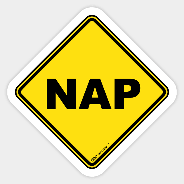 nap Sticker by VanceCapleyArt1972